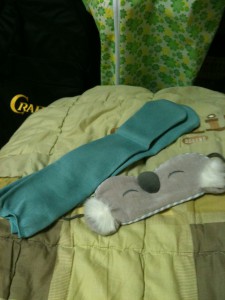 수면양말과 수면안대 수면양말과 수면안대