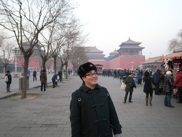 자금성 앞에서 또라이 듀트