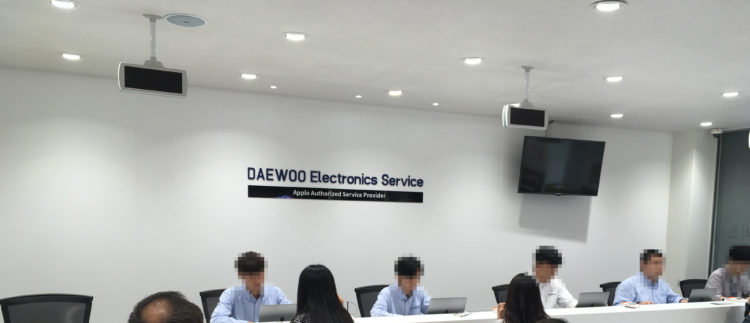 AS담당하시는 분들의 모습